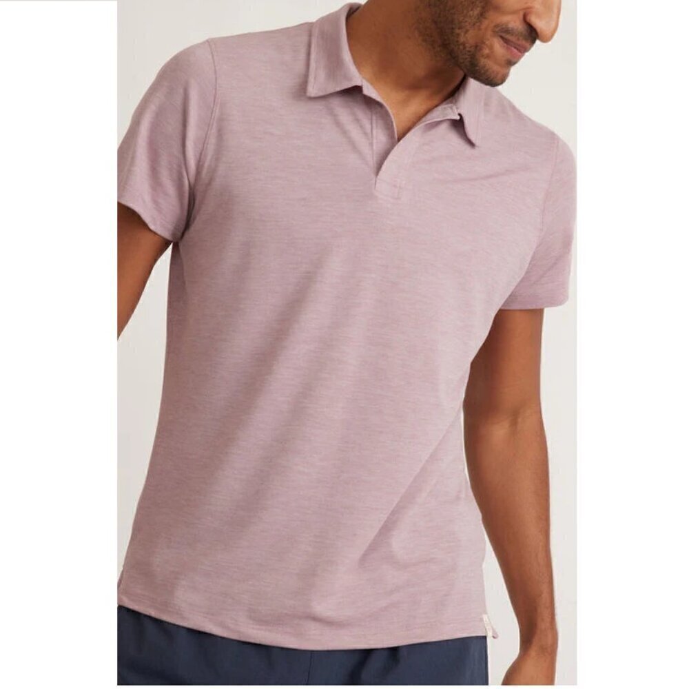 NWT Marine Layer Weekend Sport Air Polo in Elderberry Size 2XL